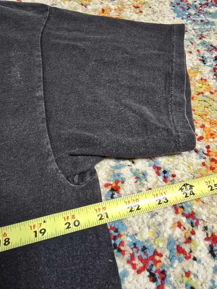 Vintage 90's Nashville Tennessee Black T-Shirt Size M/L Single Stitch Music City - Image 4 of 4