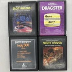 Indy 500 Dragster Night Driver 4 Atari 2600 Game Lot Cartridge Retro 1970s