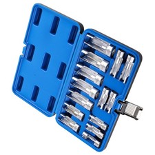 38 12 Diesel Injector Fuel Line Socket Wrench Kit Metric 8mm-22mm Flare