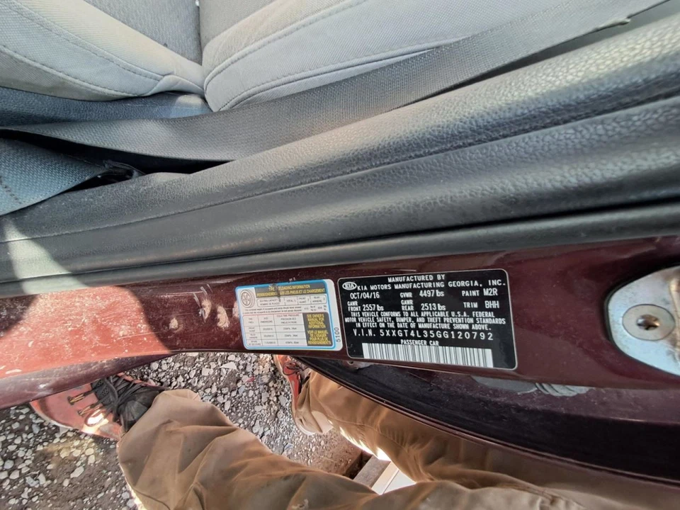 2016 Kia Optima Windshield Wiper Motor OEM Used 90k Miles 620-58754 - Image 3 of 4