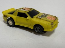 System Burning 8 Slot Car Camaro Working Headlights 