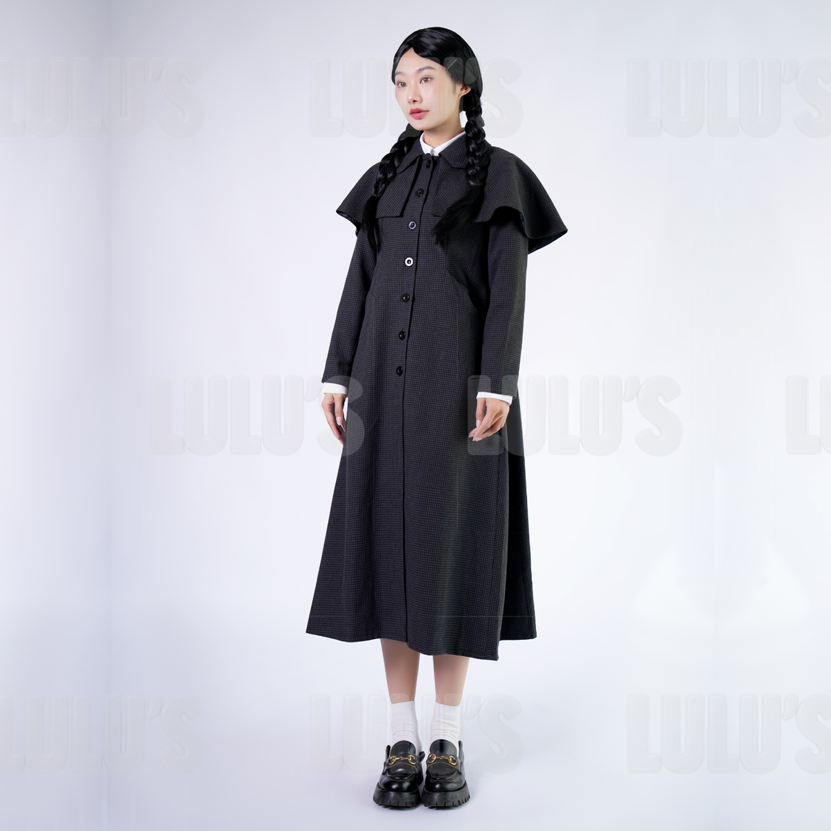 Wednesday Addams Detective Trench Coat