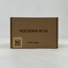 Behringer VOCODER VC16 High-Resolution 16-Band Vocoder Module for Eurorack