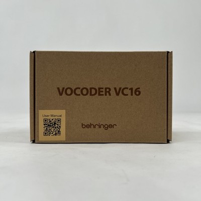 Behringer VOCODER VC16 High-Resolution 16-Band Vocoder Module for Eurorack