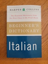 Harper Collins Beginner's Dictionary Italian