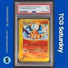 2002 POKEMON EXPEDITION SET #39/165 CHARIZARD REVERSE FOIL PSA 7