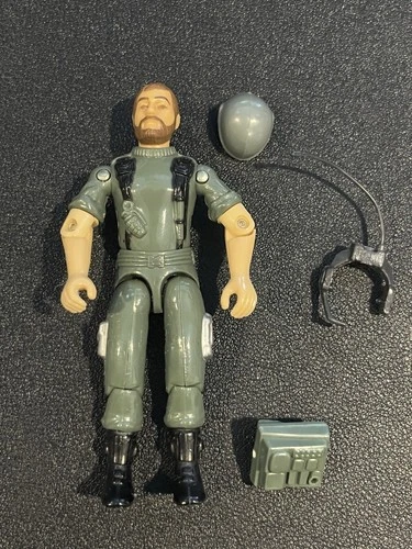 gi joe lot figure 1983 Breaker 100% complete Swivel Arm Mint No Cracked Elbows