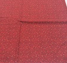 Thimbleberries RJR 2008 red Fabric Cotton Quilt 1 1/3 Yd Lodge 6926-01