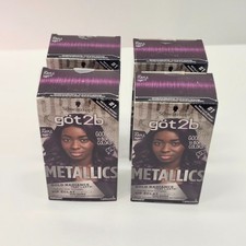 Got2b Metallics Permanent Hair Color M64 Purple Night 1 Application Pack of 4