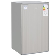 HOMCOM 91L Freestanding Under Counter Fridge with Lock Grey