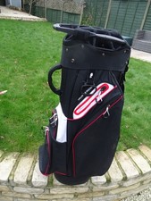 14 WAY  LIGHT WEIGHT DIVIDER CART GOLF BAG WITH LOCK IN BASE