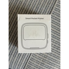 Smart Pocket Printer Portable Thermal Bluetooth Mini Label Maker White