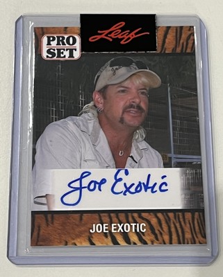2021 LEAF PRO SET TIGER KING JOE EXOTIC AUTO
