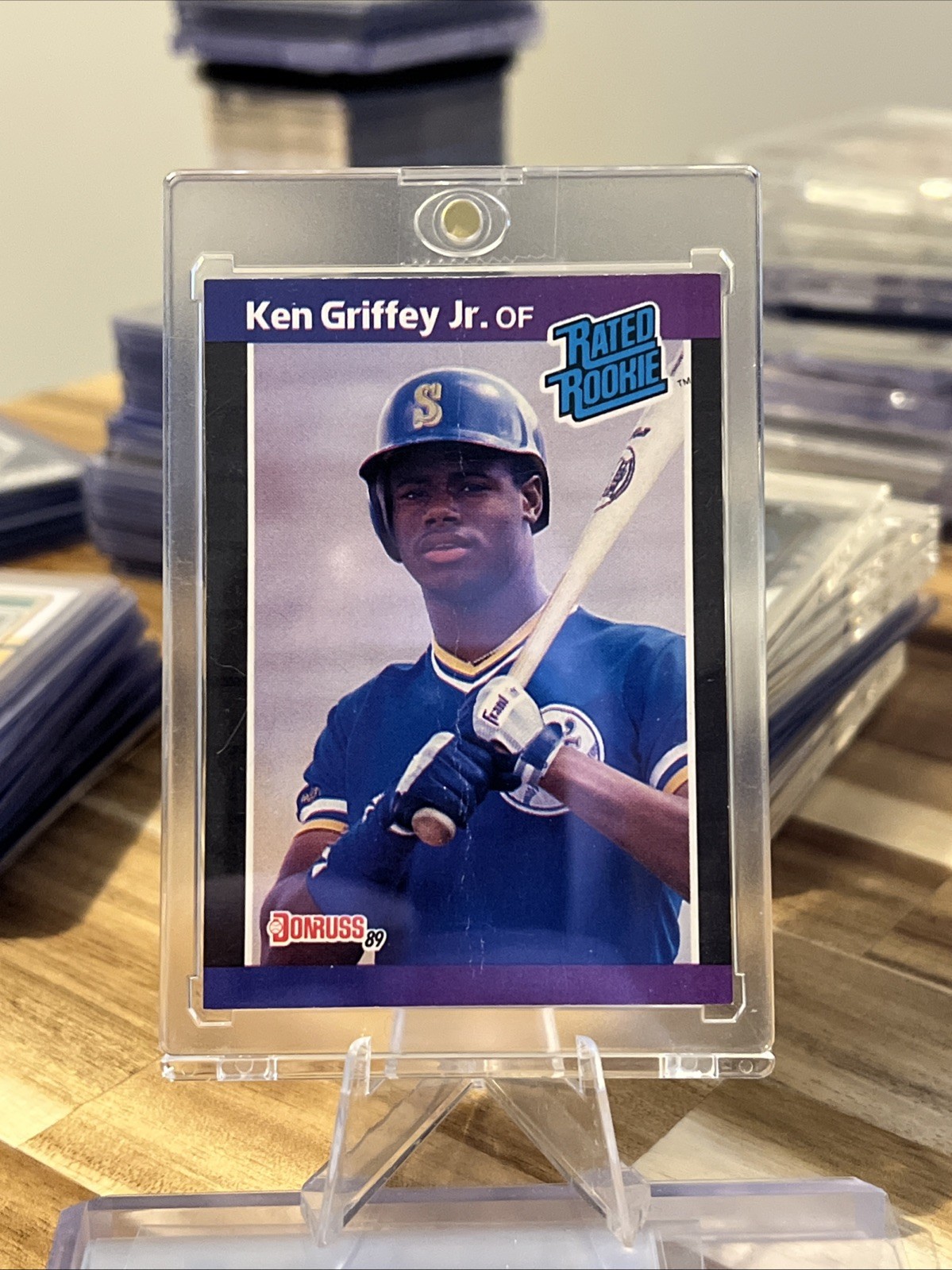 1989 Donruss #33 Ken Griffey, Jr. Rated Rookie