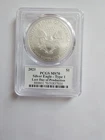 2021 MS70 SILVER EAGLE P MINT GRADED PCGS 1$ DOLLAR 90% AG COIN TYPE 1 SIGNED