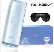 Laser Hair Removal Device Painless at-Home Sapphire Ice-Cooling for Face Body