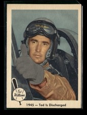 1959 FLEER TED WILLIAMS #25 IS DISCHARGED