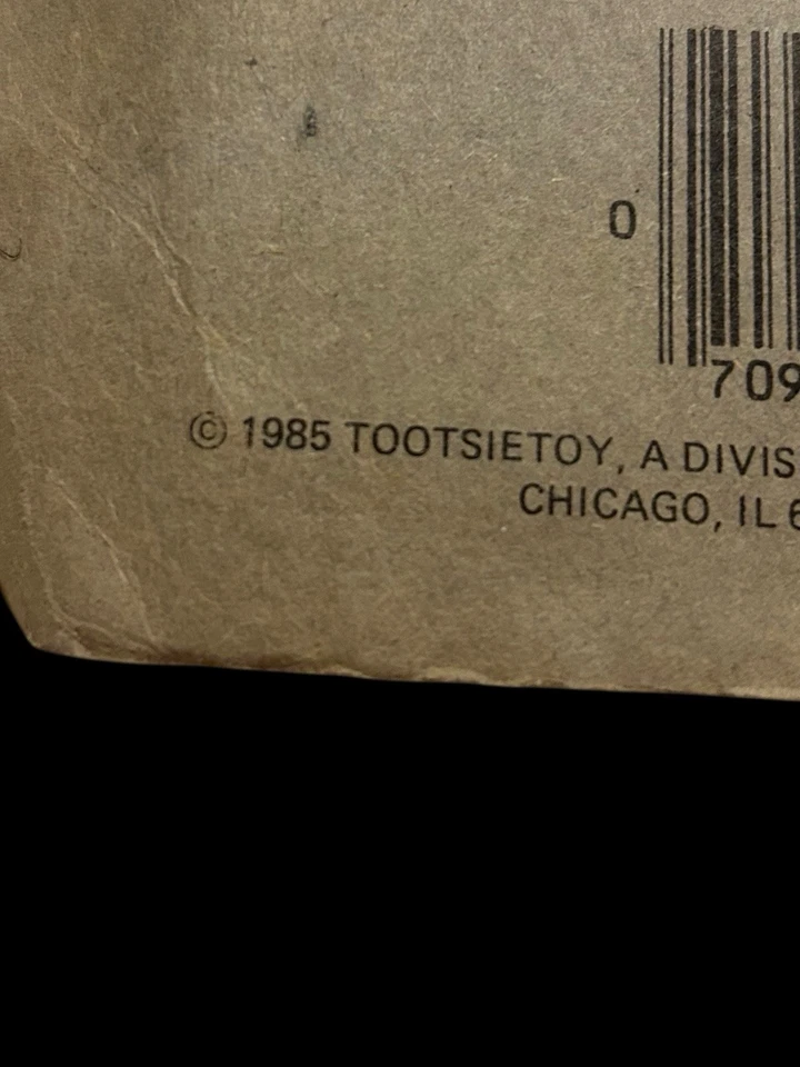 1985 TOOTSIETOY Farm Tractor & Trailer Hitch Up Cow Die Cast Metal #2876 - Image 3 of 3