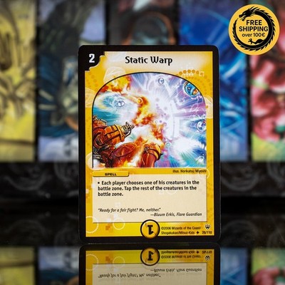 DM10 -  26/110 - Static Warp - Duel Masters - English - Uncommon