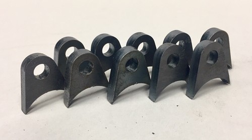 4 x TCR1052 Rohrhalterung Radius Tabs Hill Climb Hot Rod Rollkäfig Motorsport - Bild 2 von 5