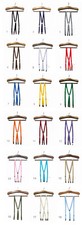 Skinny Thin Braces Suspenders 1.5cm Wide, Made in Japan, Free P P, Mod, Preppy
