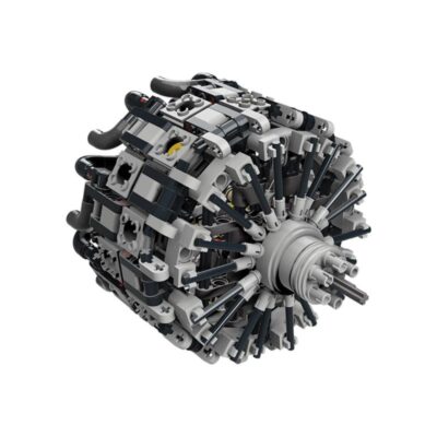 ZITIANYOUBUILD 18 Cylinder Radial Engine 577 teile für 15 Jahre und älter