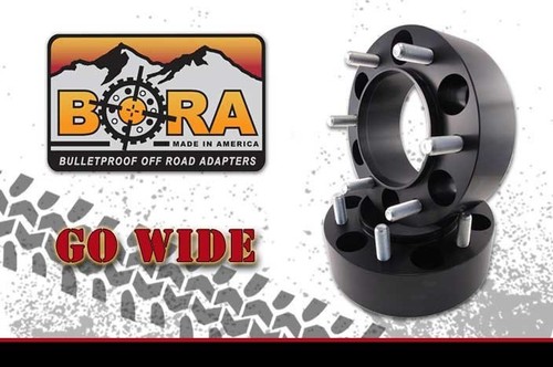 1981-2011 Dodge Ram 3500 1.75" Dually Wheel Spacers 8X6.5 (2) by BORA - USA Made - Picture 4 of 7