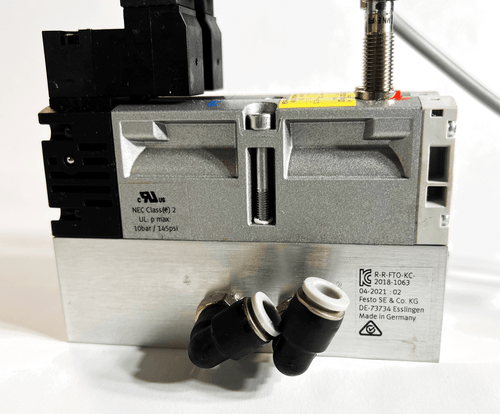 Conjunto de bloque Festo con (2) electroválvulas VSVA-M52-MZ-A1-1C1-APP - Imagen 4 de 6