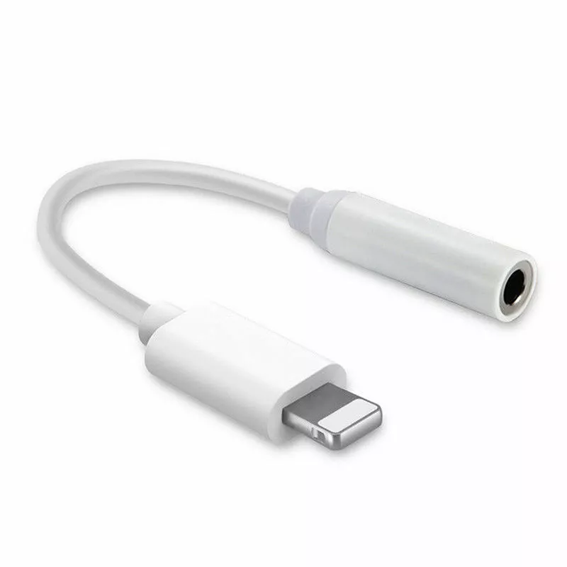 For Apple iPhone Headphone Adapter Jack 3.5mm Aux Cord Dongle New