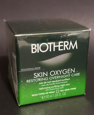 Biotherm Skin Oxygen Restoring Overnight Care Replumping Hyaluronic Acid 50ml