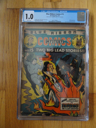 Blue Ribbon Comics #15 Golden Age 1941