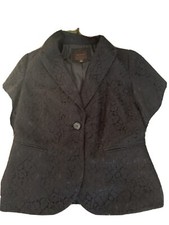 The Limited Black Lace Blazer Size M