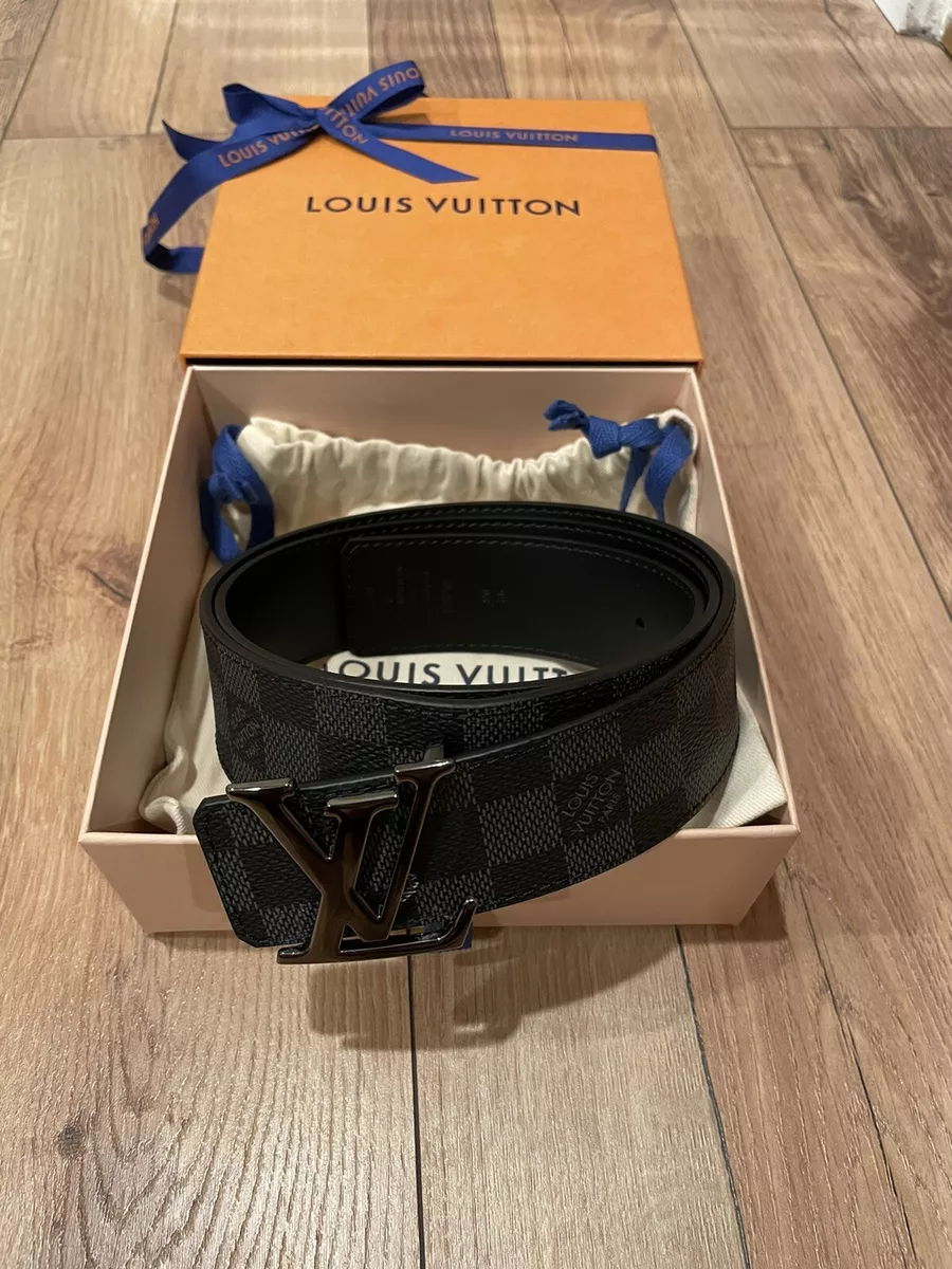 vuitton damier belt