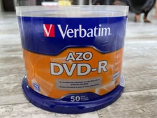 New Verbatim 50 Pack DVD-R 120 Minutes