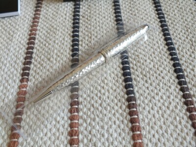 Montblanc Meisterstuck Solitaire MARTELE Silver Hammered Mid