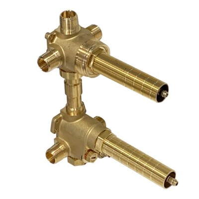 Rohl R1053BD 1/2'' Brass Thermostatic Rough In Valve with Integrated Diverter New
