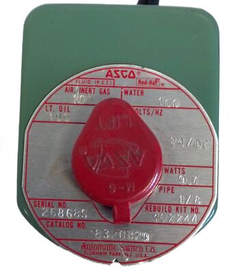 ASCO 8320B29 24 V DC Solenoid Valve