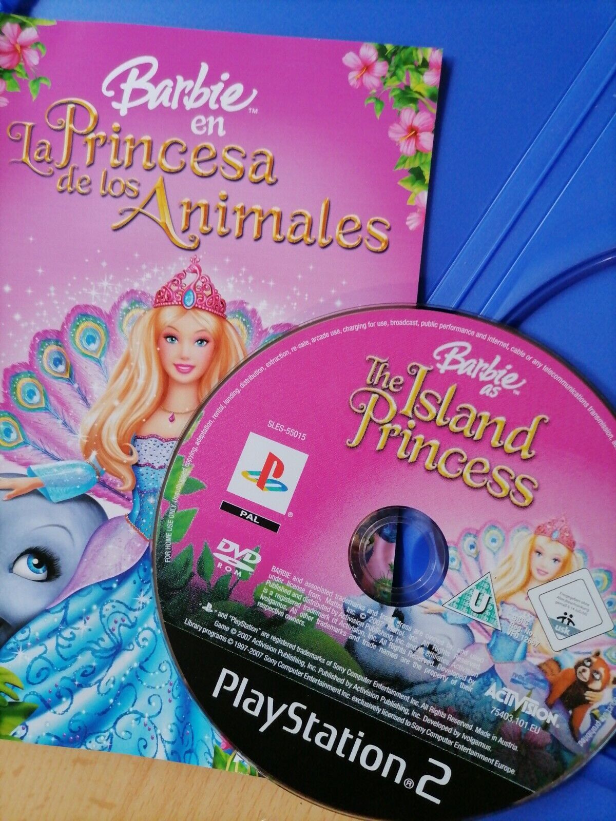 ps2 barbie la princesa de los animales. playsta - Comprar Videojogos e  Consolas PS2 no todocoleccion