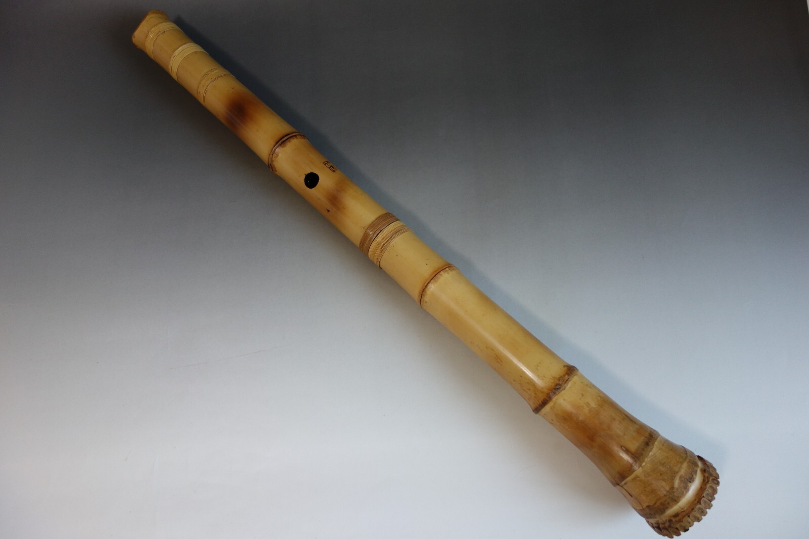 shakuhachi Chikudo sign name vertical bamboo flute musical instrument 94 crack eBay