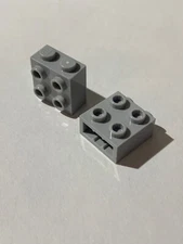 LEGO Parts 22885 (2pcs) Brick Modified 1 x 2 x 1 2/3 w Studs on Side Pick Color