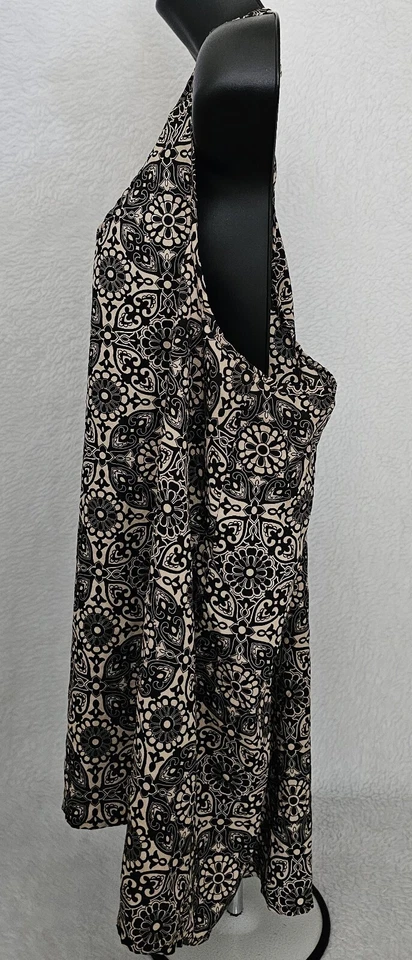 Camisa Top Blusa Ambiance Apparel Mujer Talla 2X Marrón Foto 4 de 4