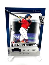 JOSE RAMIREZ Panini Contenders 2021 BLUE CLEVELAND GUARDIANS
