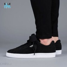 Puma Suede Heart Jr Black Sneaker Shoes 365135-02