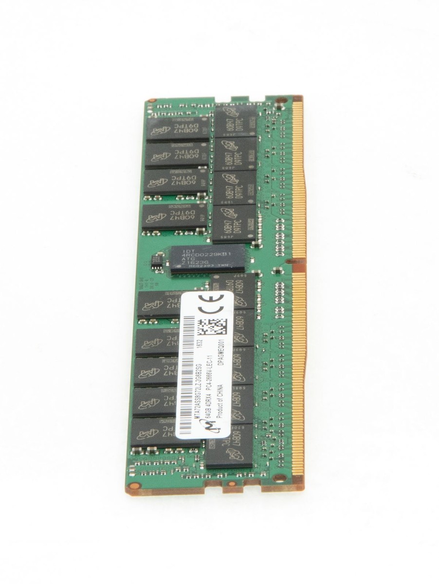 Micron 64GB 4DRx4 PC4-2666V-L DDR4 Server-RAM LR-DIMM ECC