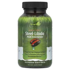 Steel-Libido® Peak Testosterone®, 75 Liquid Soft-Gels