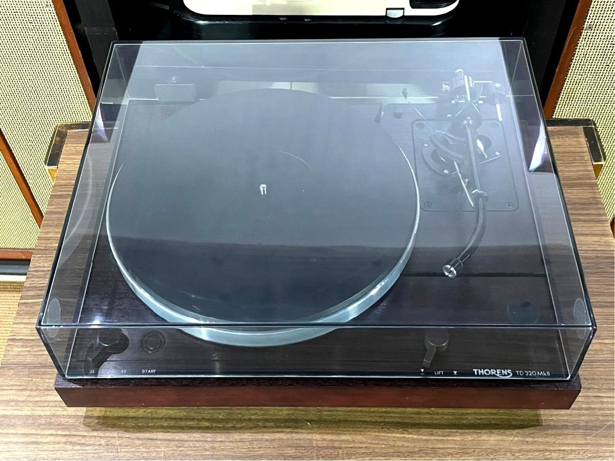 ターンテーブル　THORENS TD320MKⅡ【送料無料】【激安】 2年保証】THORENS TD320MK2 + SME3009SⅡImproved トランス強化