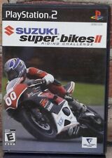 SUZUKI SUPER-BIKES II Riding Challenge Ps2 Playstation 2 Motorcycle Racing CiB
