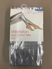 Womens Footless Leggings SILVER Metallic Sexy Shiny Halloween Costume Med/Tall