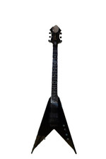 B.c Bc Rich Jr V Deluxe Nt Neckthru Electric Guitar - Onyx Black Emg Pickups