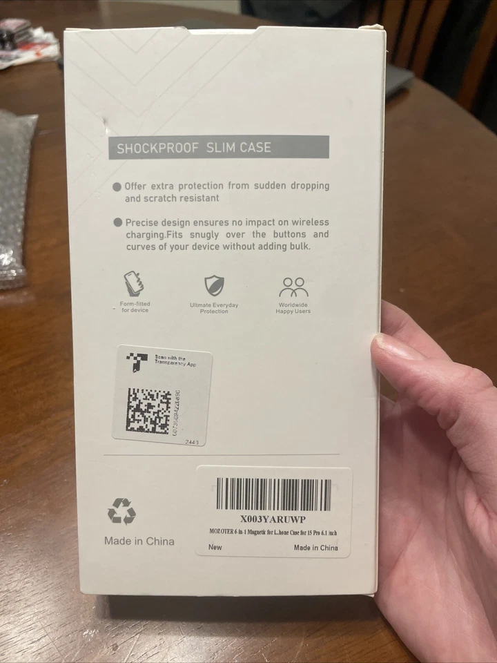 Funda de teléfono motorizada 6 en 1 iPhone 15 Pro Foto 3 de 3